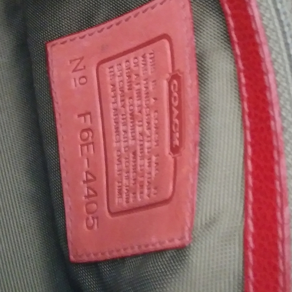 MADISON COLLECTION  VINTAGE COACH REGIS BAG - Picture 12 of 17